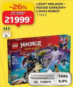 Lego - ROUGE SÁRKÁNY-LOVAS ROBOT