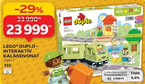Lego - DUPLO-INTERAKTÍV KALANDVONAT 10427