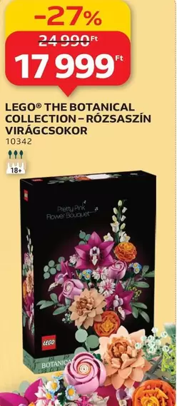 Lego - THE BOTANICAL COLLECTION-RÓZSASZÍN VIRÁGCSOKOR