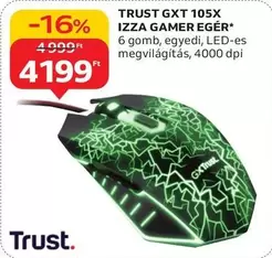 GXT 105X IZZA GAMER EGÉR