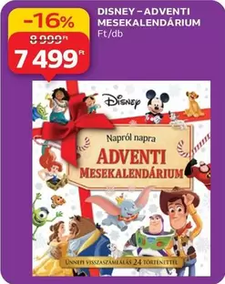 Disney - ADVENTI MESEKALENDARIUM