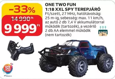 Xxl - 1:18 XXL SPY TEREPJÁRÓ
