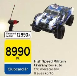 Speed - High  Military távirányítós autó