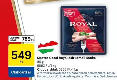 Royal csirkemell sonka