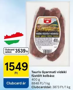 Gyarmati vidéki füstölt kolbász