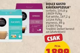 Dolce Gusto - KÁVÉKAPSZULA