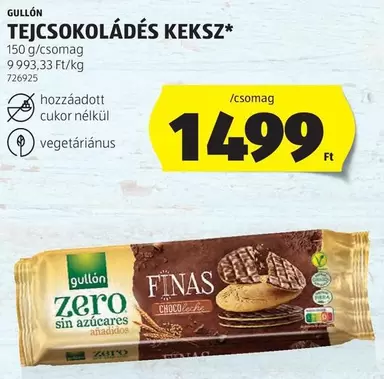 TEJCSOKOLÁDÉS KEKSZ