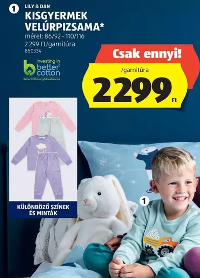 KISGYERMEK VELÚRPIZSAMA