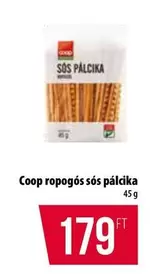 ropogós sós pálcika