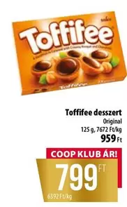 Toffifee desszert