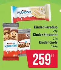 Kinder - Paradiso, ini, Cards