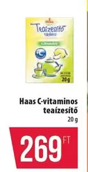 C-vitaminos teaízesítő