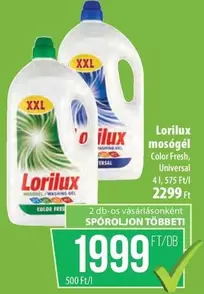 Xxl - mosógél Color Fresh, Universal