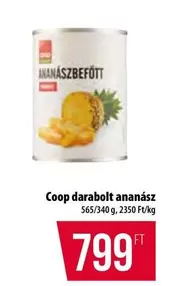 darabolt ananász