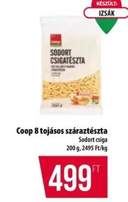 8 tojásos száraztészta