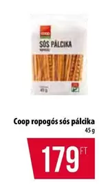ropogós sós pálcika