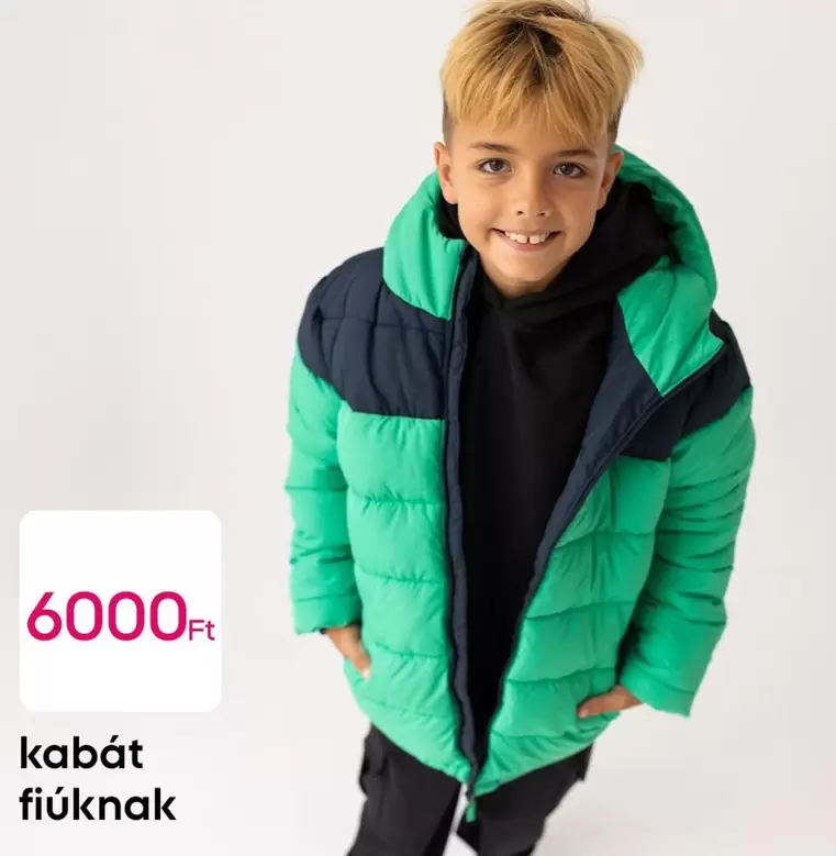 kabát fiúknak