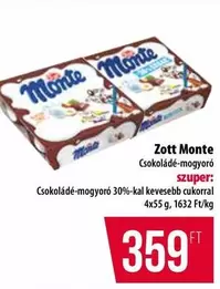 Monte Csokoládé-mogyoró