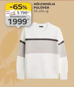 NŐI ZSENÍLIA PULÓVER