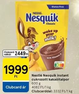 Up - Nesquik instant cukrozott kakaóitalpor
