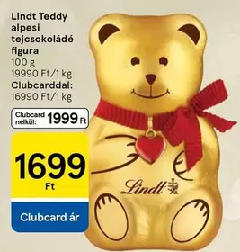 Teddy alpesi tejcsokoládé figura