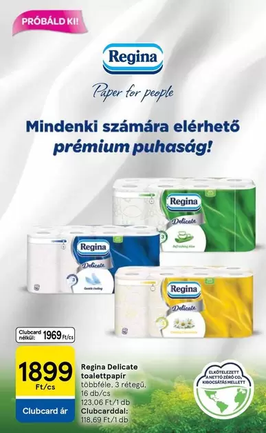 Delicate toalettpapir