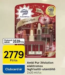 Apple - 3Volution elektromos légfrissítő-utántöltő