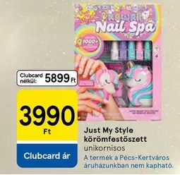 körömfestőszett unikornisos