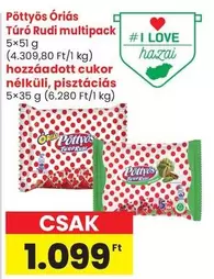 Óriás Túró Rudi multipack