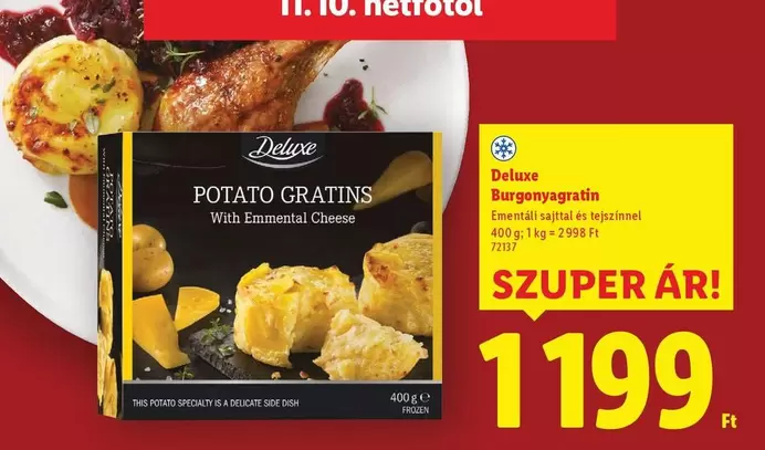 Frozen - Burgonyagratin