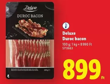 Duroc bacon