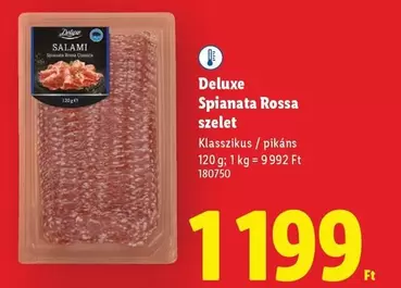 Spianata Rossa szelet