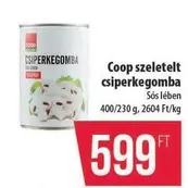 Szeletelt Csiperkegomba