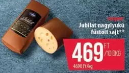 Jubilat nagylyukú füstölt sajt