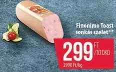 Toast sonkás szelet