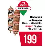 Nádudvari sertésmájas