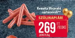 Útravaló sertésvirsli