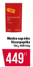 Minden nap édes fűszerpaprika