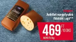 Jubilat nagylyukú füstölt sajt