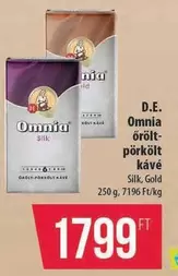 őrölt-pörkölt kávé