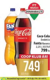 Coca Cola - Coca-Cola, Fanta Narancs
