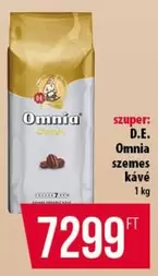 Omnia szemes kávé