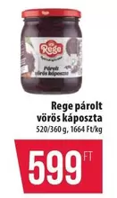 párolt vörös káposzta