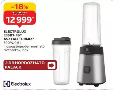 Electrolux - E3SB1-4ST ASZTALI TURMIX*