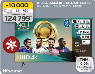 55A6Q 4K UHD SMART LED TV