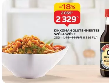 GLUTÉNMENTES SZÓJASZÓSZ