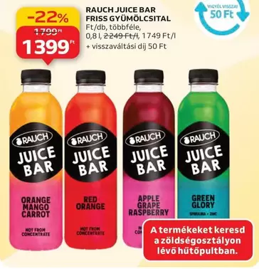 Apple - JUICE BAR FRISS GYÜMÖLCSITAL