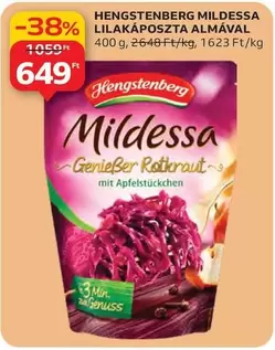 LILAKÁPOSZTA ALMÁVAL