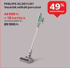 XC2011/01 Vezeték nélküli porszívó