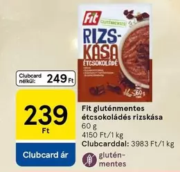 étcsokoládés rizskása